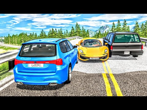 Traffic Car Crashes Compilation 19/6/2022 - BeamNG.Drive 0.25 Update