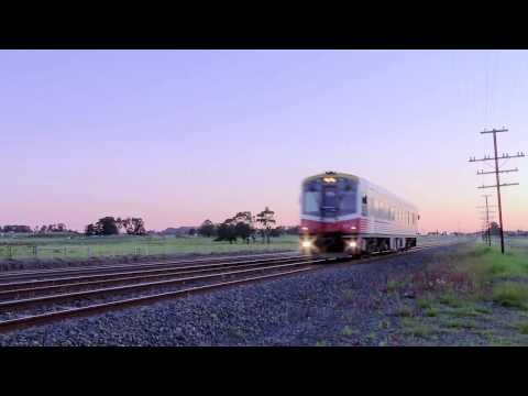 V/line Sprinter & Vlocity Passenger Trains - PoathTV Australian Railroads, Railways & Trains