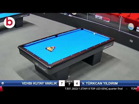 VEHBI KUTAY VARLIK & SEYYİD TÜRKCAN YILDIRIM Bilardo Maçı - 