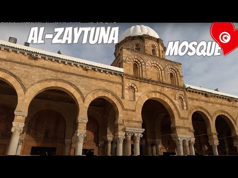 Mesquita Zitouna, Chamada para Orações, Tunísia 🇹🇳 4k, أَذَان جامع الزيتونة