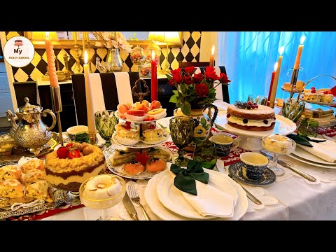 Traditional British Christmas Afternoon Tea Recipes