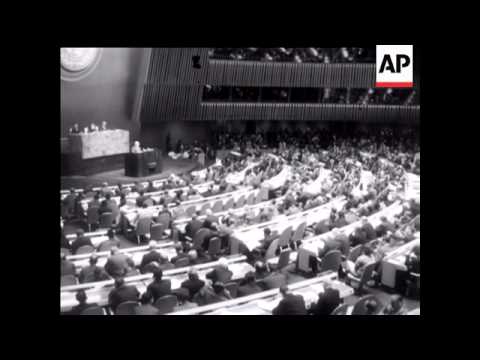 MACMILLAN ADDRESSES UN - SOUND