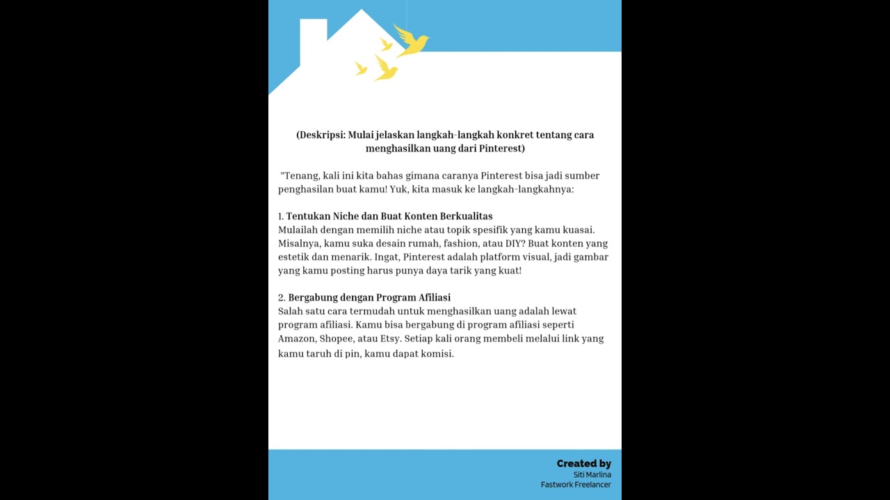 Penulisan Konten - Script Konten Youtube yang menarik (Hanya Script) - 2