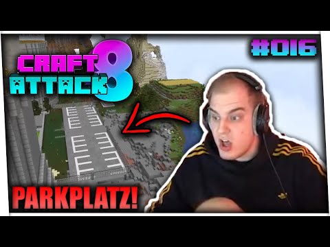 EIN PLATZ für die TRUCKS 🚗🅿 Der BAU DES PARKPLATZES STARTET 😲 | Craft Attack 8 #016 | NebelNiek