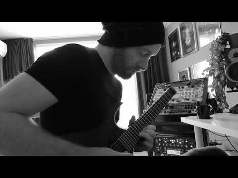Ruud Jolie (Within Temptation) recording a guitarsolo for my new soloalbum LEO