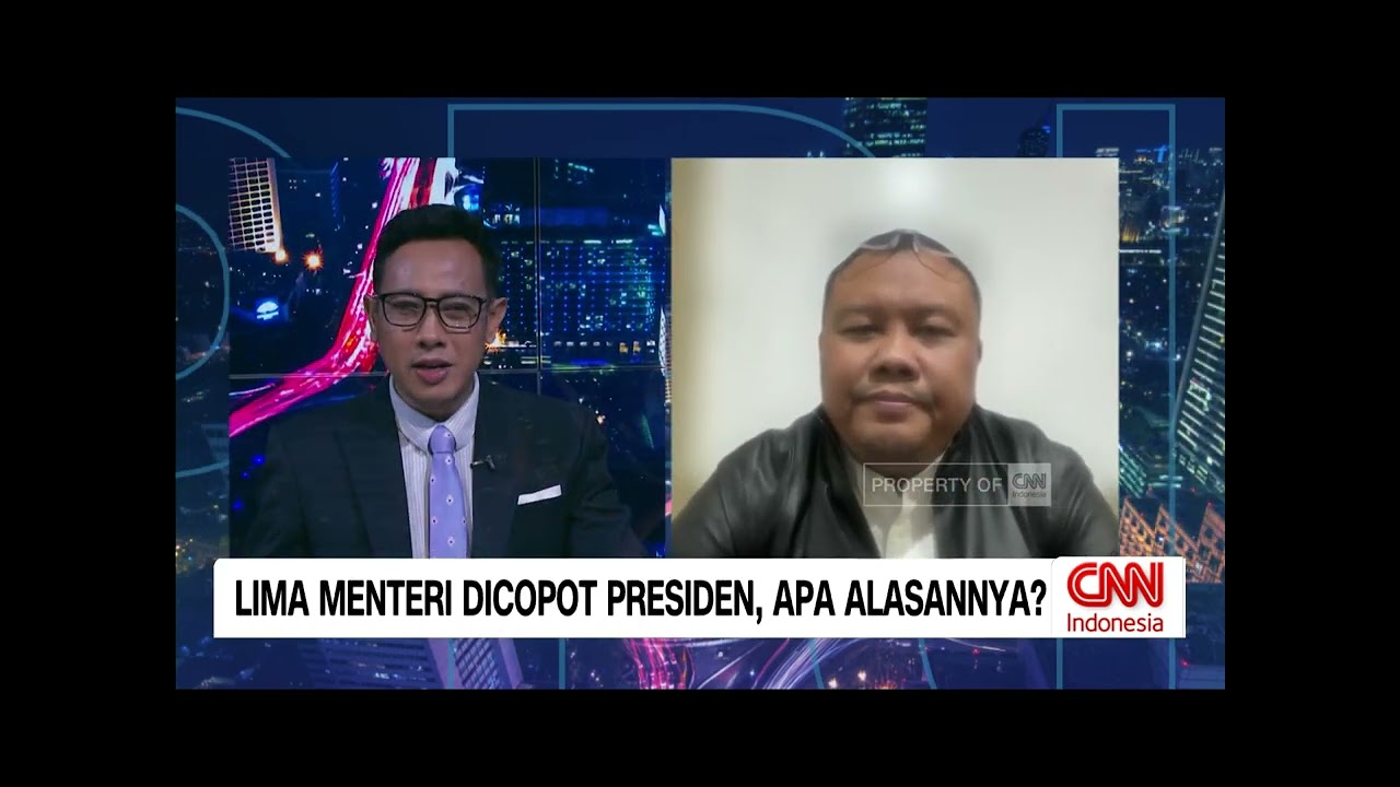 5 Menteri Dicopot Presiden, Apa Alasannya?