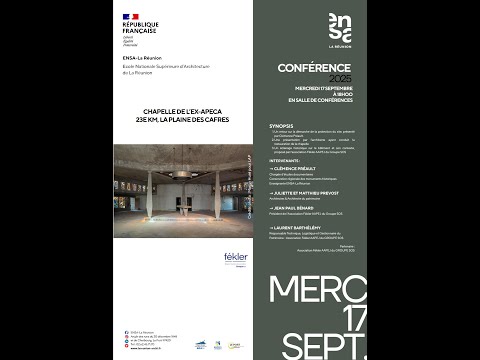 Conférence Chapelle Ex-Apeca 23E KM à La Plaine des Cafres – 17 septembre 2025