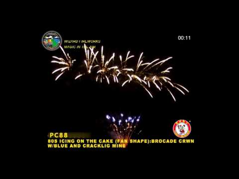 PC88 - 1.2 INCH CAKE - WIZARD FIREWORKS