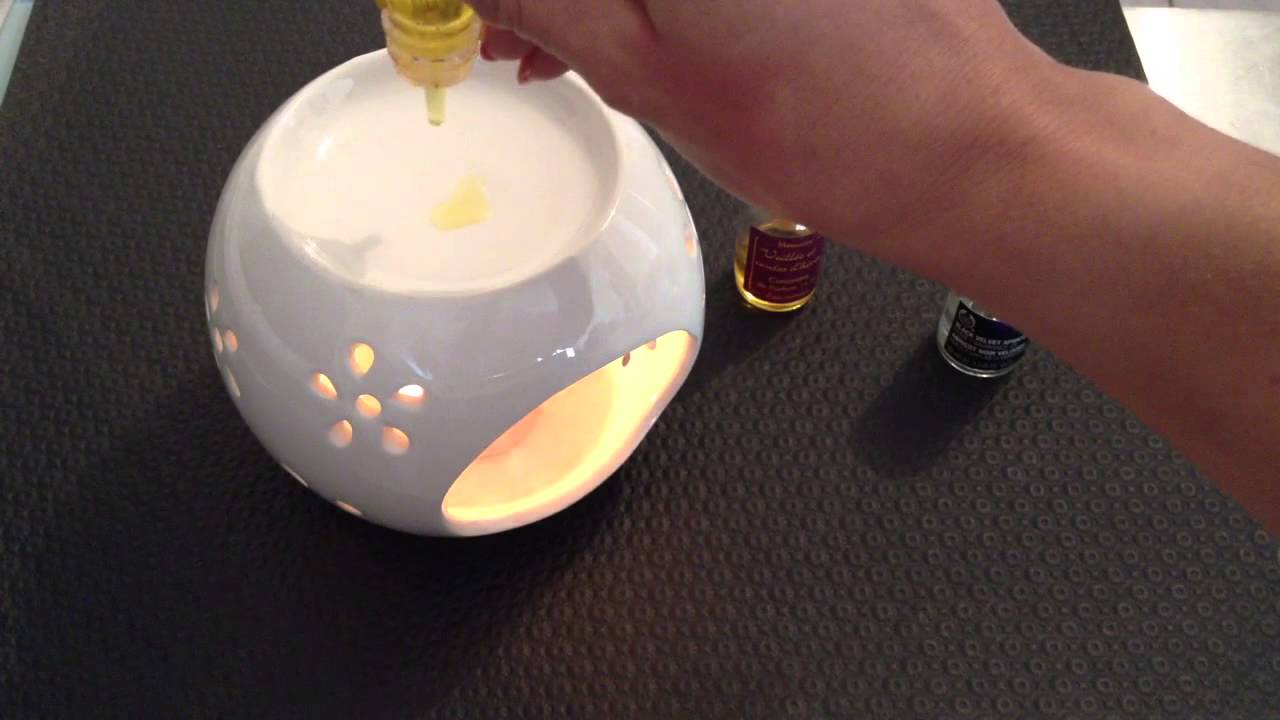 Parfumer sa maison avec un concentré de parfum - Utiliser un brûleur de parfum