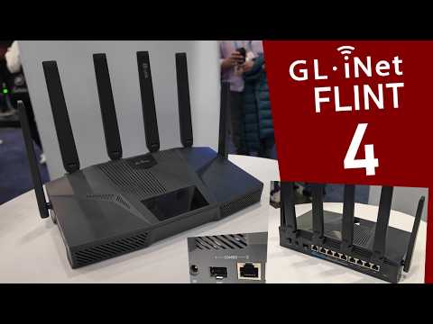 Gl.iNet Flint 4 10G+2.5G Router Revealed
