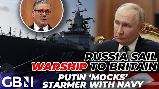 Download lagu Russia send WARSHIP to English Channel! | Putin MOCKS Starmer with military strength mp3