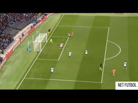 MANCHESTER CITY 0 1 LYON OL MAXWEL CORNET LIGUE DES CHAMPIONS