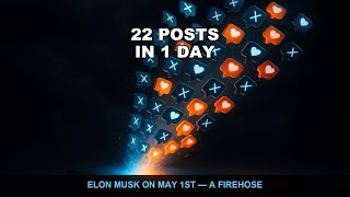 Elon Musk Posted 22 Times on May 1st — What Did He Say?