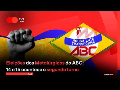 Eleições dos Metalúrgicos do ABC: 14 e 15 acontece o segundo turno