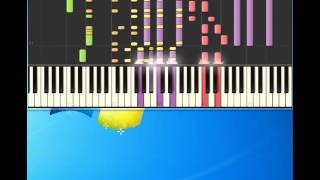 Status Quo   Marguerita Time [Piano tutorial by Synthesia]