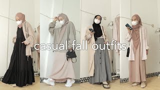 casual fall outfit Mix and Match Outfit Idea for Muslimah Mp4 3GP & Mp3
