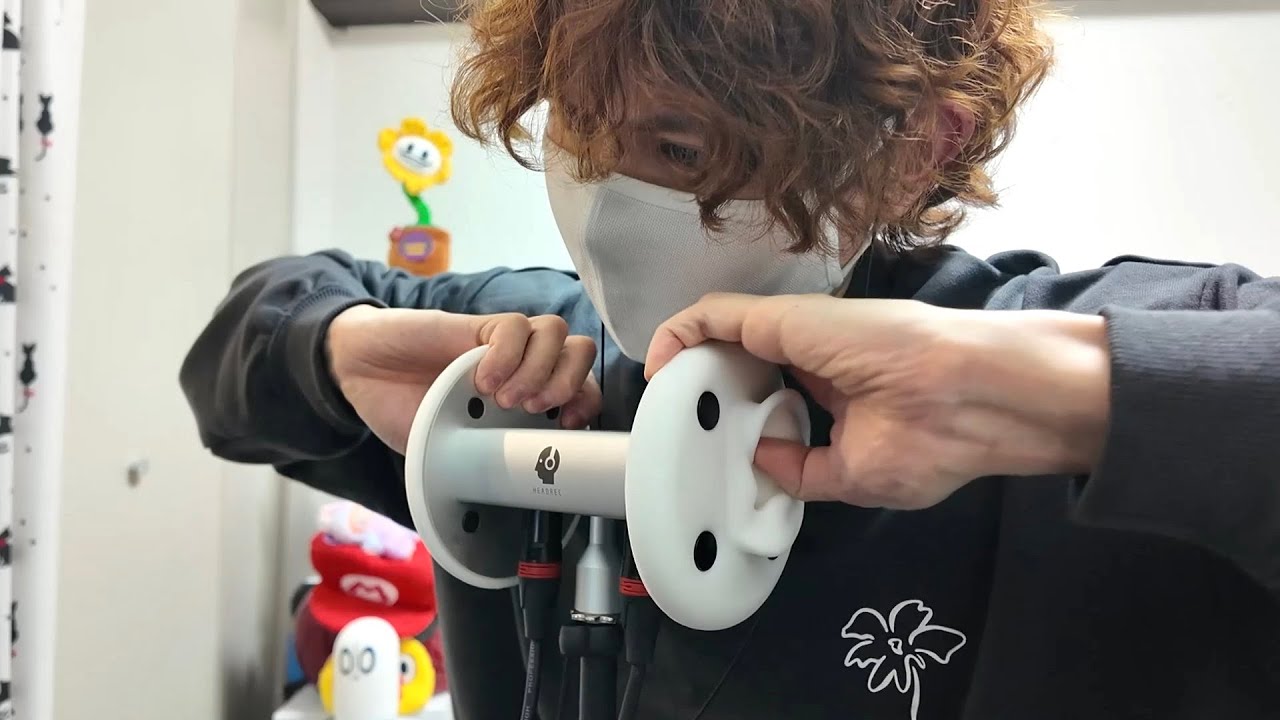 【ASMR】耳介雑強マッサージ Strong ear massage【HEADREC】