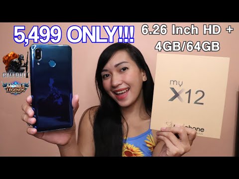 MYPHONE My X12 - UNBOXING & FULLREVIEW (COD,ML,CAMERA,BATTERY & HEATING)