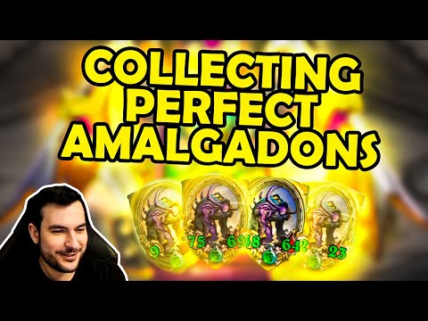 One Day I Will Have 7 PERFECT Amalgadons!! | Hearthstone Battlegrounds