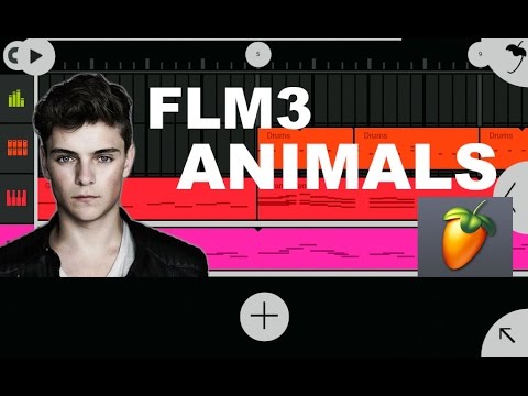 FL Studio Mobile 3 (FLM3) Tutorial: Martin Garrix-Animals