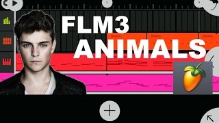 FL Studio Mobile 3 (FLM3) Tutorial: Martin Garrix-Animals