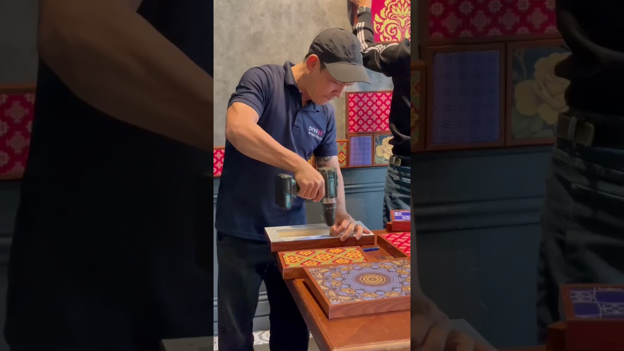 Printek thi công tranh cho nhà hàng Thai Opera