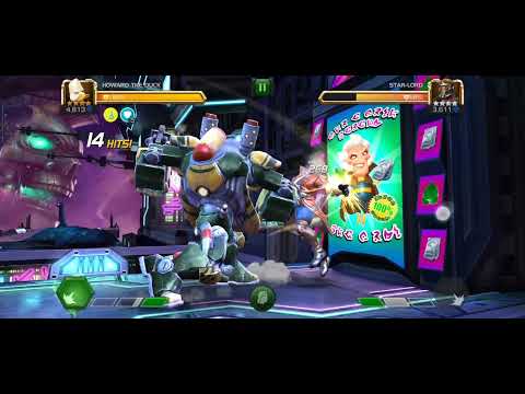 Howard the duck vs star lord | Marvel contest of champions