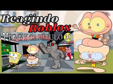 MONGO E DRONGO EM PIGGY NO ROBLOX CAPÍTULO 10 (REACT)