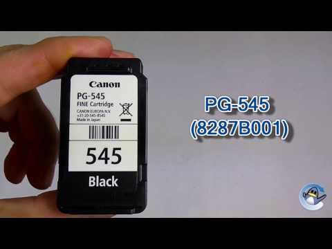 CANON 1LB PG-545 rašalo kasetė juodas standartinė talpa 8ml 180 puslapių 1 pak. video