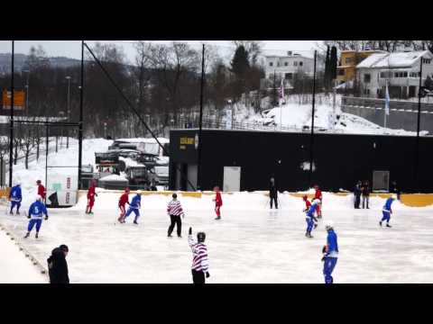 Bandy JVM 2014. Final. Russia - Finland. Part 1