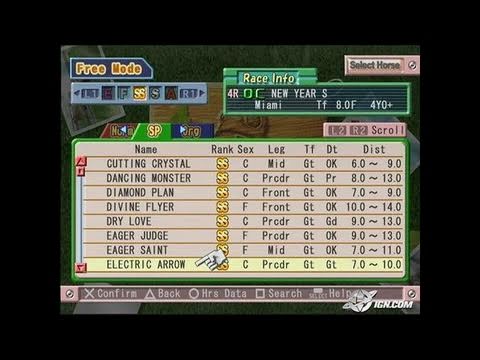 Gallop Racer 2004 Playstation 2