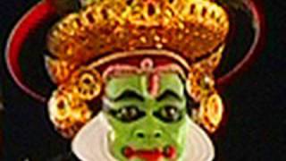 Lord Rama in Balivadham Kutiyattam