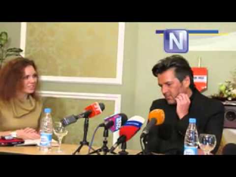 Томас Андерс. Пресс-конференция в Мурманске 22.10.2012.