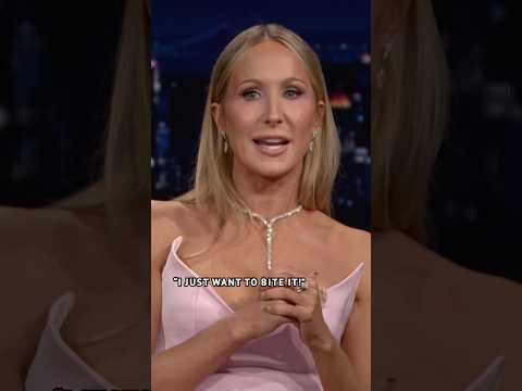 #NikkiGlaser and Jimmy eat Uncrustables from her stash 😭 #FallonTonight
