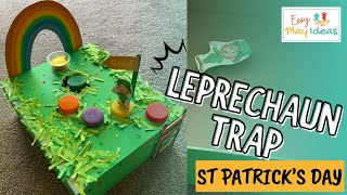 PLAY INSPIRATION | How to Make a Shoebox Leprechaun Trap | St Patrick