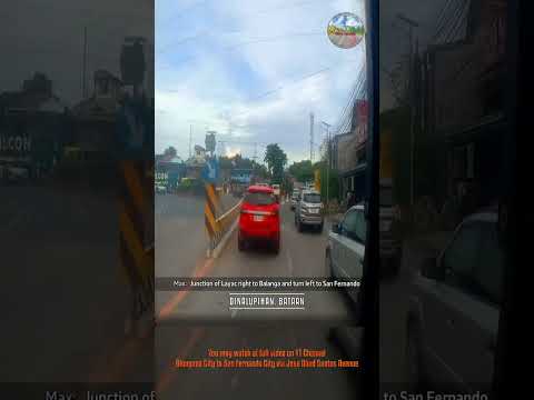 OLONGAPO CITY TO SAN FERNANDO CITY VIA JOSE ABAD SANTOS AVENUE | PHILIPPINES - VICTORY LINER
