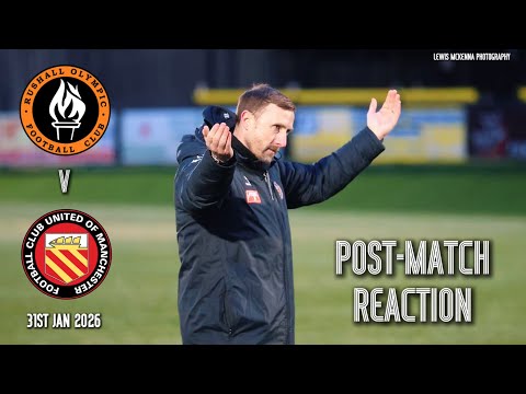 Rushall Olympic (A) - Post-Match Reaction