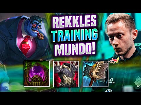 REKKLES TRAINING DR.MUNDO TOP! - KC Rekkles Plays Dr Mundo TOP vs Fiora! | Preseason 2022