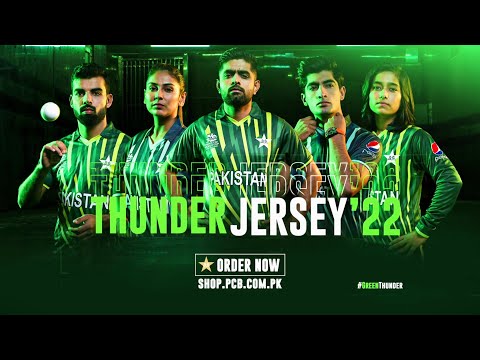 Presenting The Official Pakistan T20I Thunder Jersey'22 ⚡