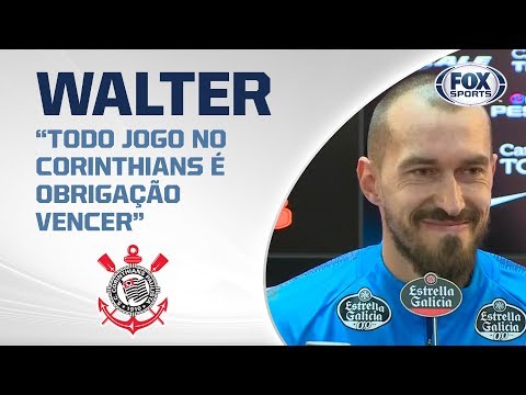 CORINTHIANS AO VIVO! Veja entrevista de Walter no CT do Timão