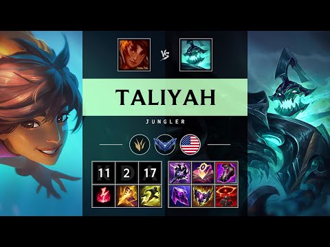 Taliyah Jungle vs Hecarim - NA Diamond Patch 25.07