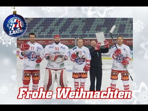 Weihnachtsbotschaft direkt vom Eis