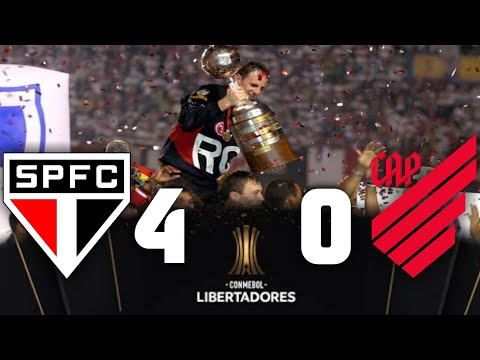 São Paulo 4 x 0 Athletico-PR ● Final Libertadores 2005 Gols e Melhores Momentos HD