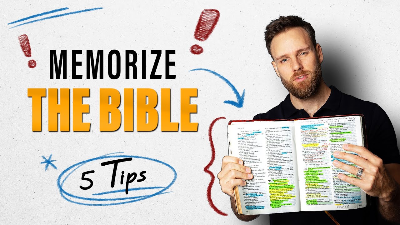 How to PRACTICALLY MEMORIZE the BIBLE || 5 TIPS you need to know!
