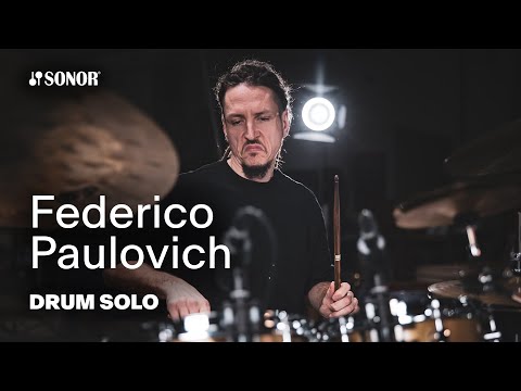 SONOR Artist Family: Federico Paulovich – Drumsolo