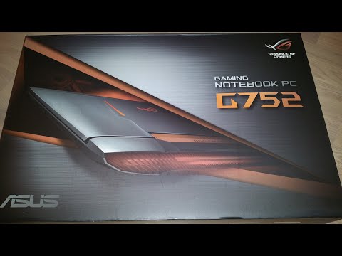 Unboxing ASUS ROG G752VT