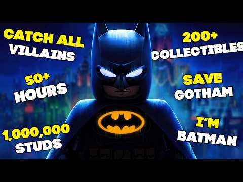 I 100%'d Lego Batman: Legacy of the Dark Knight. It Was Awesome.