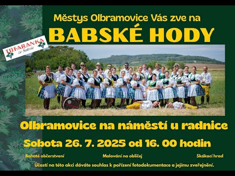 Babské hody Olbramovice 2025