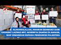 BANTUAN SEMBAKO DARI ANDA SUDAH SAMPAI DI YORDANIA SIAP DIBAGIKAN KEPADA PENGUNGSI PALESTINA