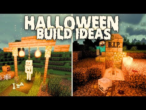 🎃 5 Spooky Minecraft Halloween Build Hacks! 👻